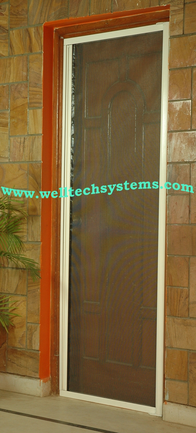 Mosquito Mesh for Roll Away Door, Welltech Systems.